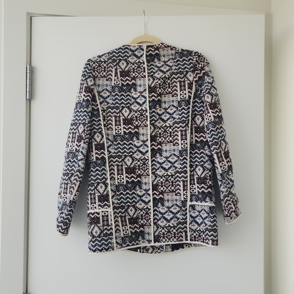 Zara pattern coat - Picture 2 of 2